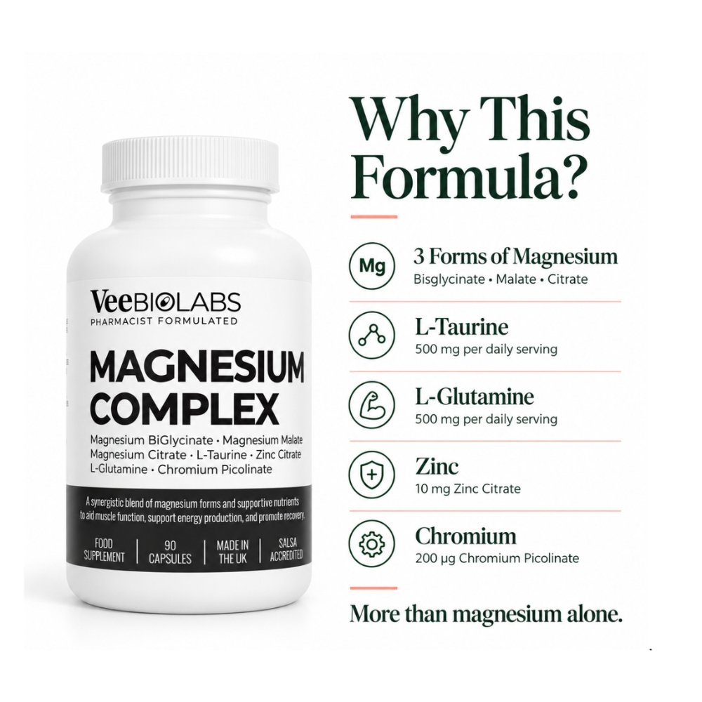 VeeBioLabs Magnesium Complex, 90 vegan capsules - product image 1